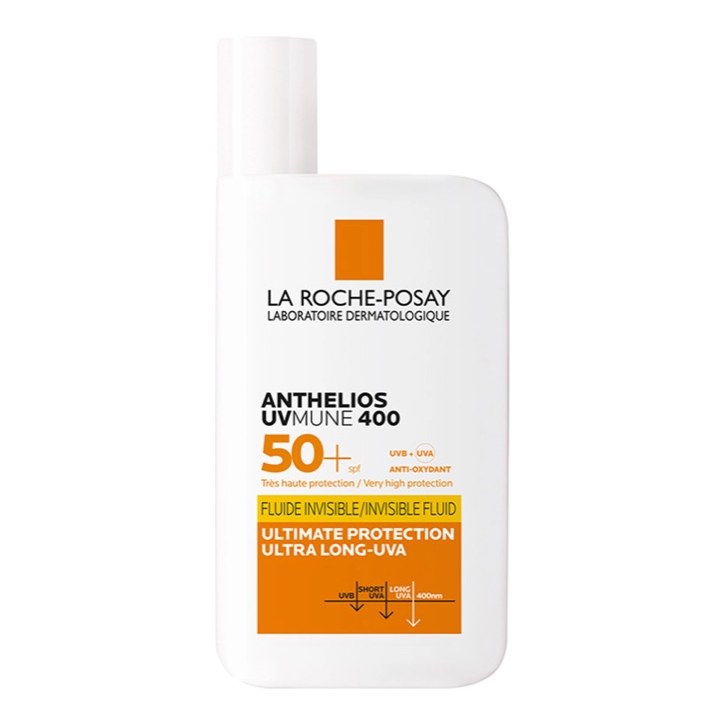 LA ROCHE ANTHELIOS UVMUNE 400 SPF 50+ INVISIBLE FLUID 50ML SHAKA FLUID