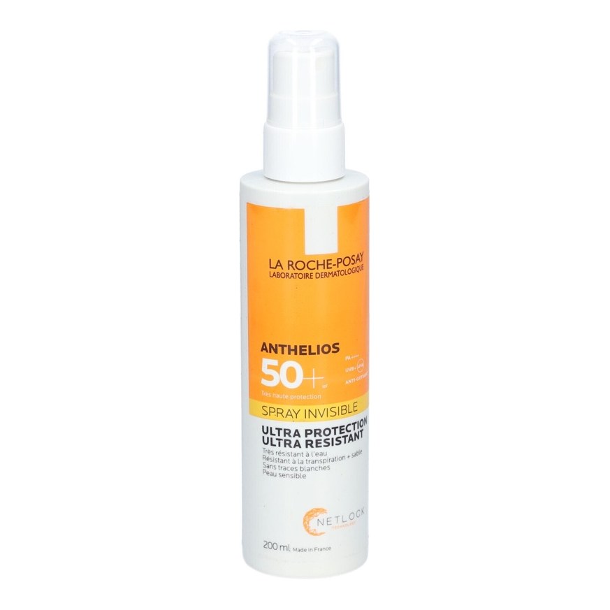 LA ROCHE ANTHELIOS ADULT INVISIBLE SPRAY SPF 50 200ML SHAKA SPRAY