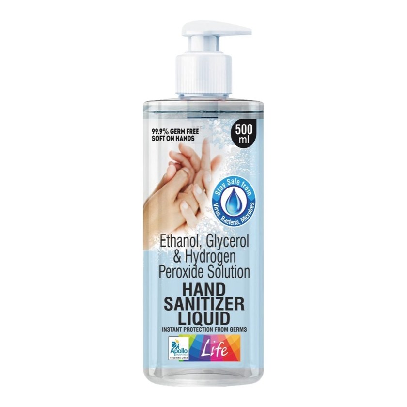 HAND SANITIZER 500ML WITH PUMP - GEL