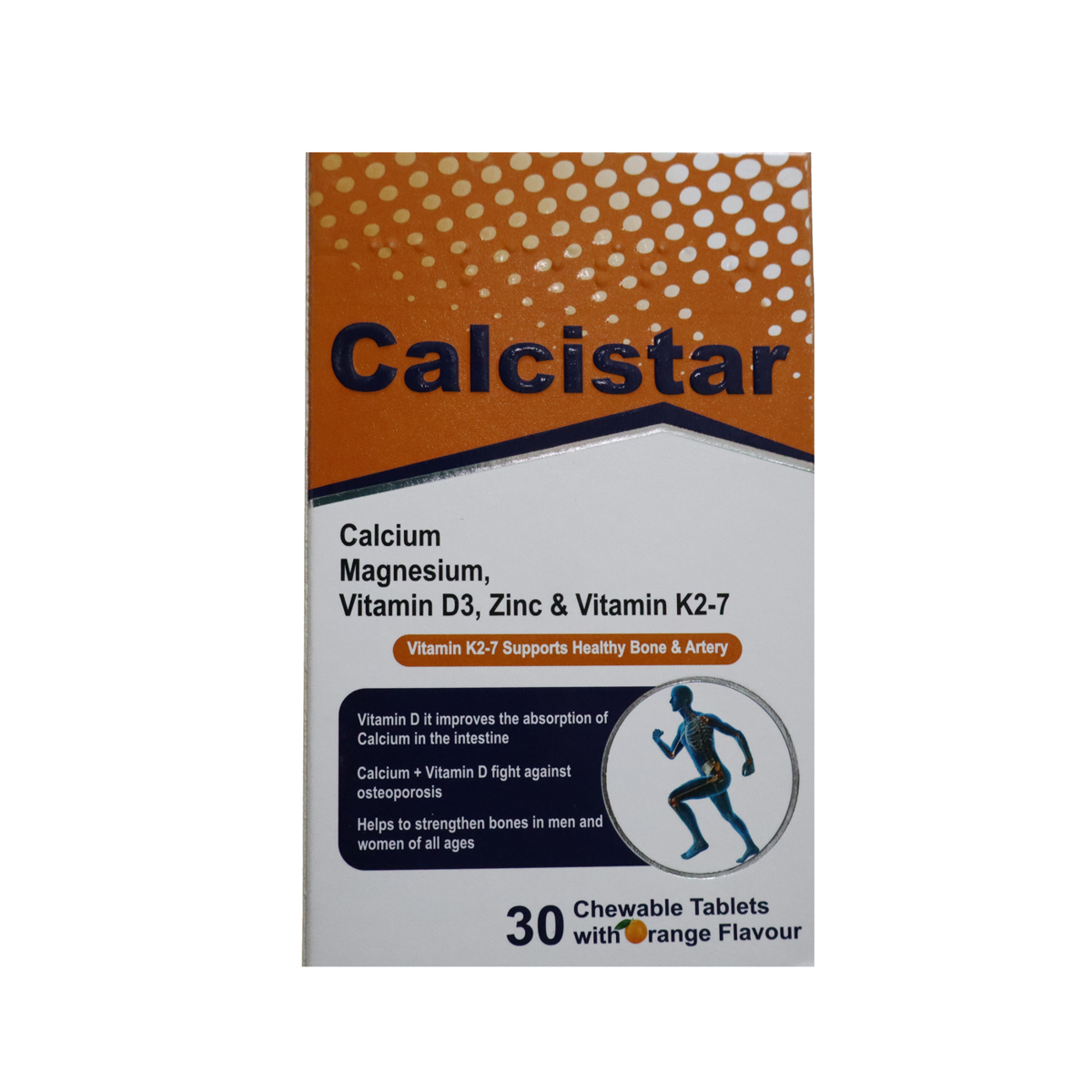 CALCISTAR TAB CHEWABLE 500MG 30's