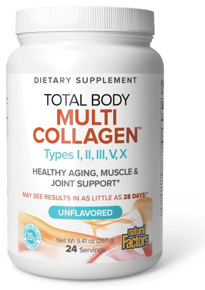 NATURAL FACTORS MULTICOLLAGEN UNFV 267G 