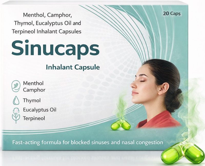 SINUCAPS INHALANT CAPS 10S