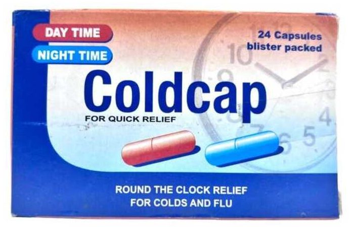 COLDCAP DAY & NIGHT CAPS 24'S 