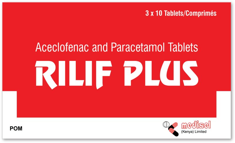 RILIF PLUS 100/500MG 30S