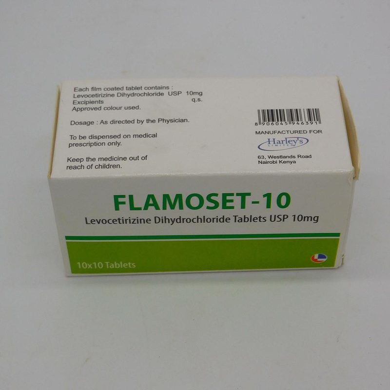 FLAMOSET 10MG TABS100S