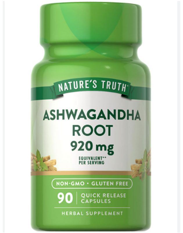 NATURE`S TRUTH ASHWAGANDHA ROOT 920MG 90S(P1)