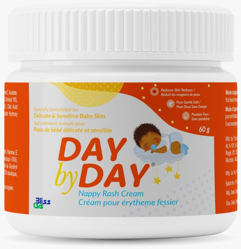 DAY BY DAY NAPPY RASH CREAM 60G