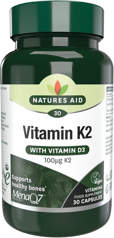 NATURES AID VITAMIN K2 MENAQ7 100MCG 30S(P1)