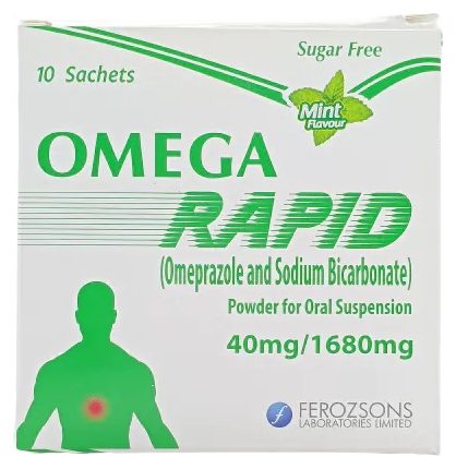 OMEGA RAPID 40/1680MG 10S