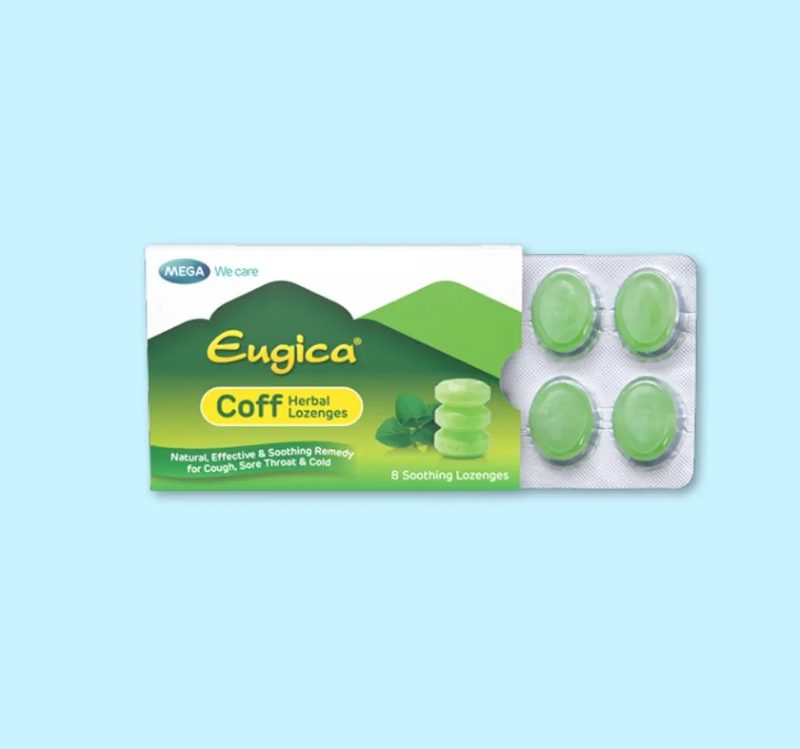 EUGICA COFF HERBAL LOZENGES 120'S