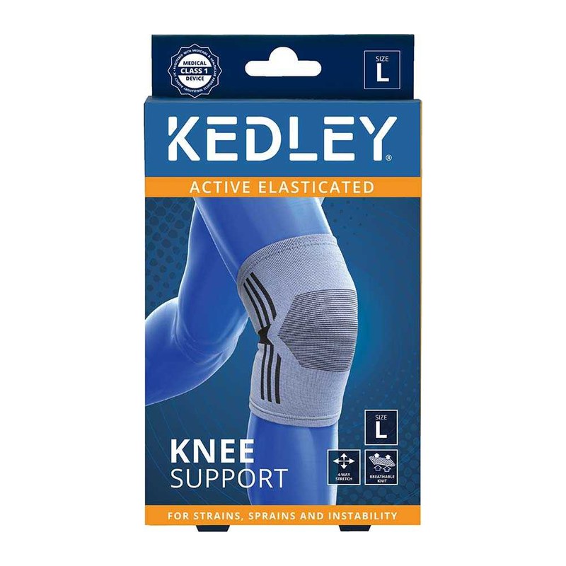 KEDLEY ELASTICATED KNEE SUPPORT (L)