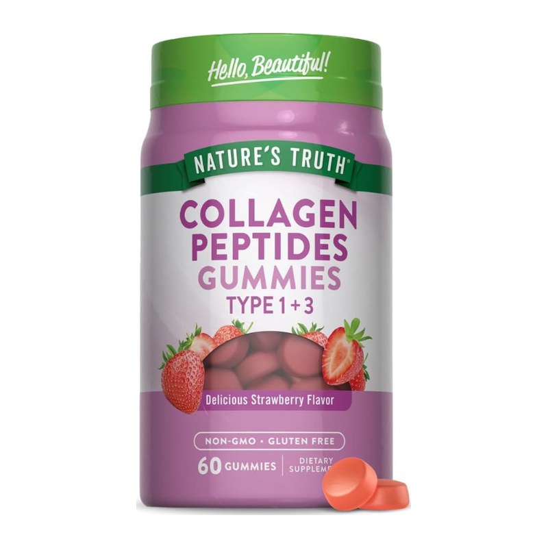NATURE'S TRUTH COLLAGEN PEPTIDES GUMMIES TYPE 1+3 60'S(P1)