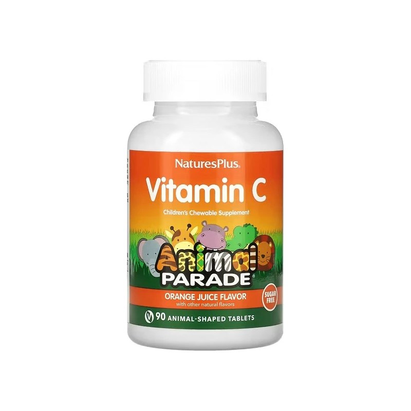 NATURESPLUS ANIMAL VITAMIN C CHILD CHEWABLE 90S (P1)