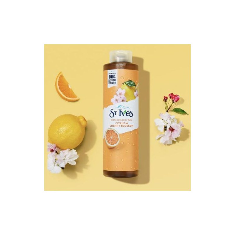 ST.IVES OATMEAL & SHEA BUTTER SHOWER GEL 473ML