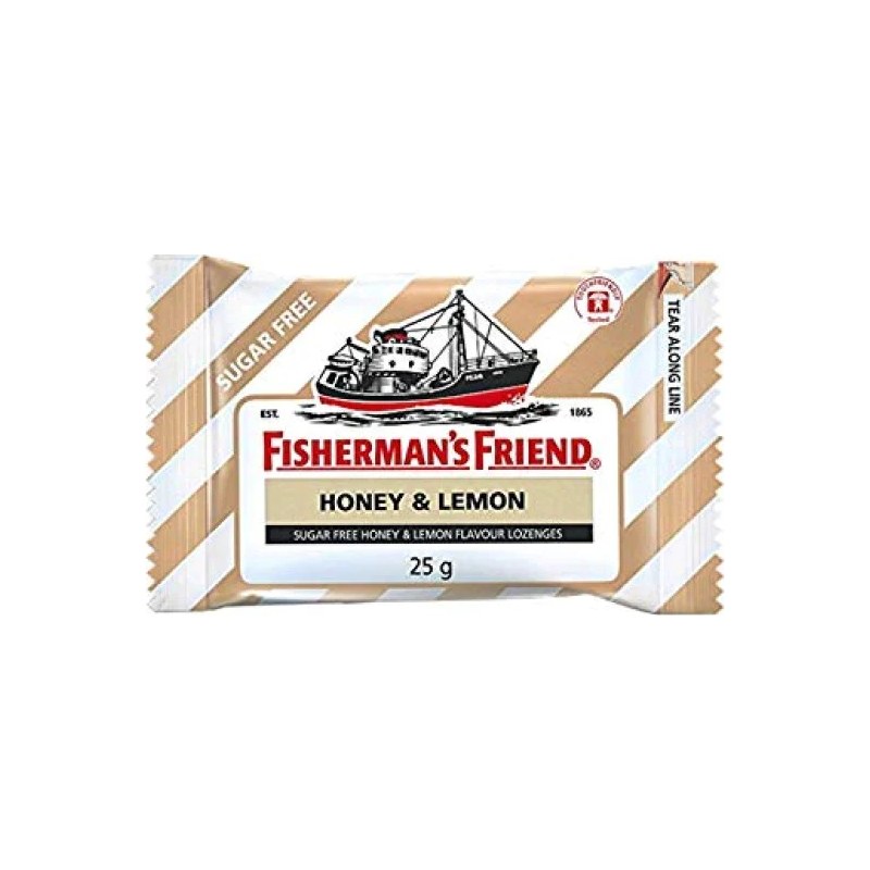 FISHERMAN`S FRIEND HONEY,LEMON MENTHOL