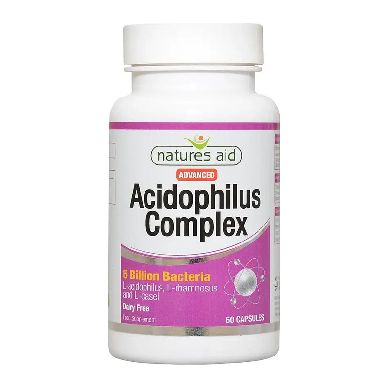 NATURES AID ACIDOPHILUS COMPLEX 60S(P1)