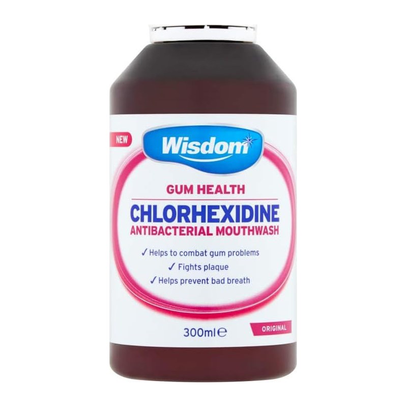 WISDOM CHLORHEXIDINE MOUTHWASH ORIGINAL 300ML 300ML