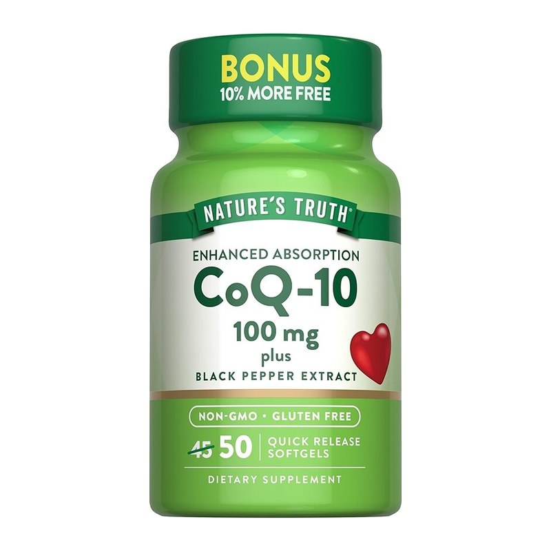 NATURE`S TRUTH CoQ-10 100MG 50'S(P1)
