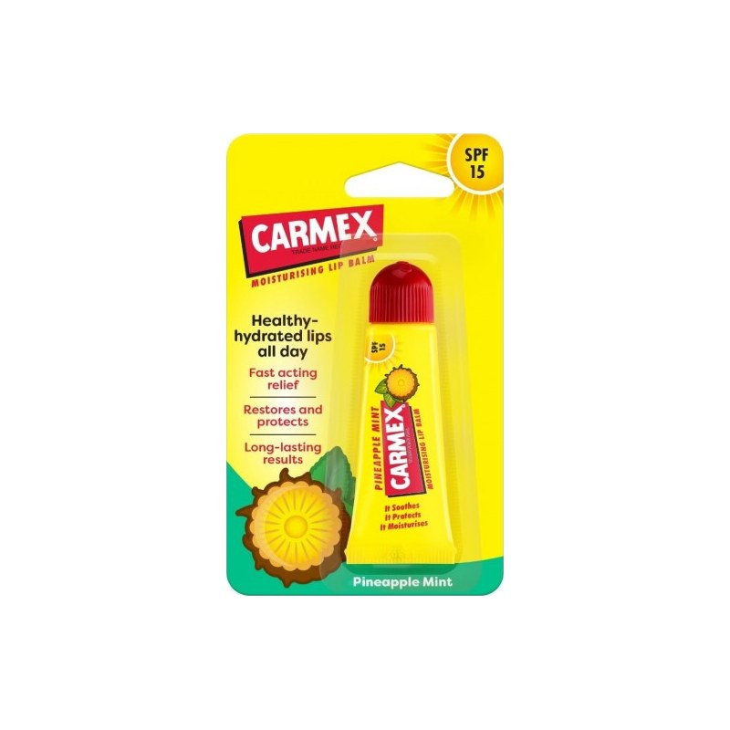 CARMEX SPF15 PINEAPPLE MINT 10G