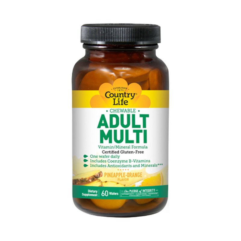 COUNTRY LIFE ADULT MULT VIT CHEWABLE FORMULA 60s(P1)