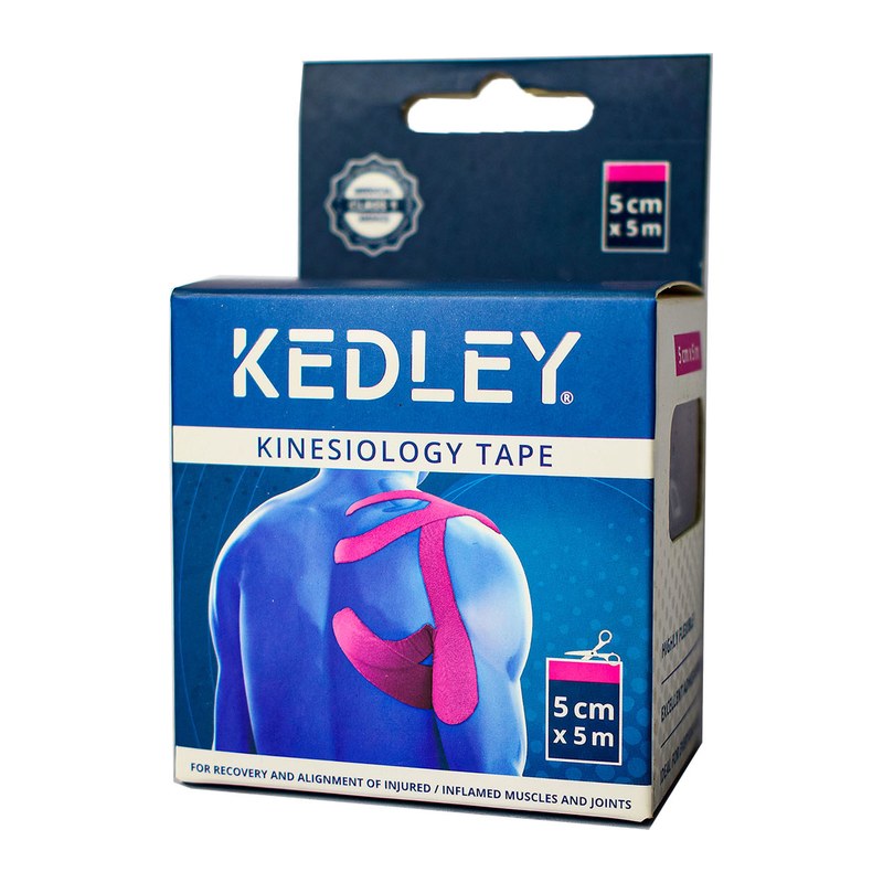 KEDLEY KINESIOLOGY TAPE PINK 5CM*5CM 