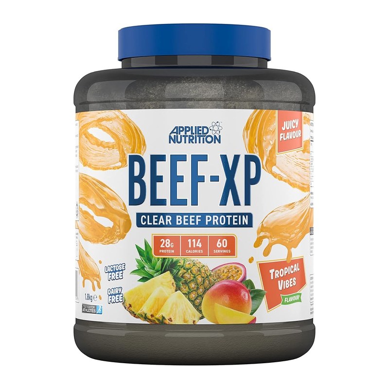 APPLIED NUTRITION BEEF XP CLEAR PROTEIN 1.8KG 60 SERVINGS  ORANGE AND MANGO