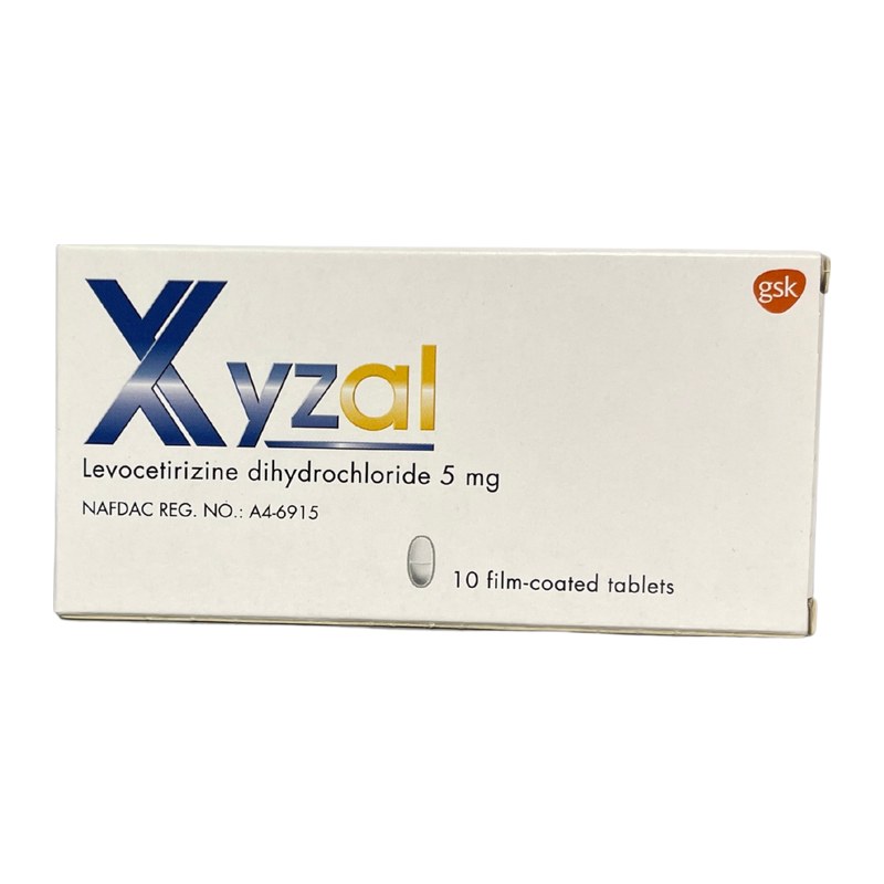xyzal 5mg adults and children 6yrs